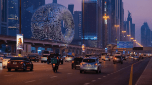 lamppost advertising dubai