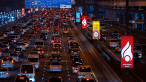 lamppost advertising in dubai uae