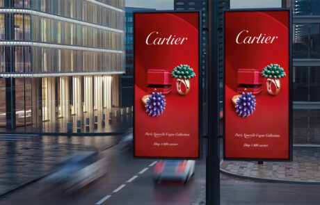 Digital Lamppost Displays