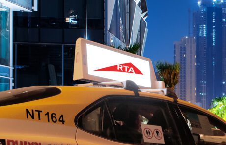 Taxi Advertisement Dubai