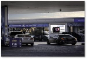 ADNOC Gas Station Advertising