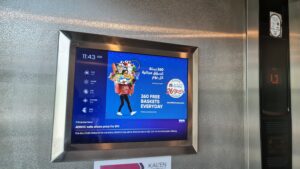 Elevator advertising dubai