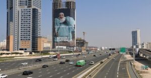 building wrap advertising company dubai