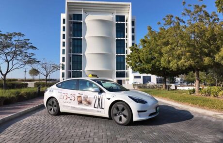 Ras Al Khaimah Taxi advertising company RAK