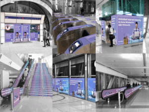 metro advertising dubai