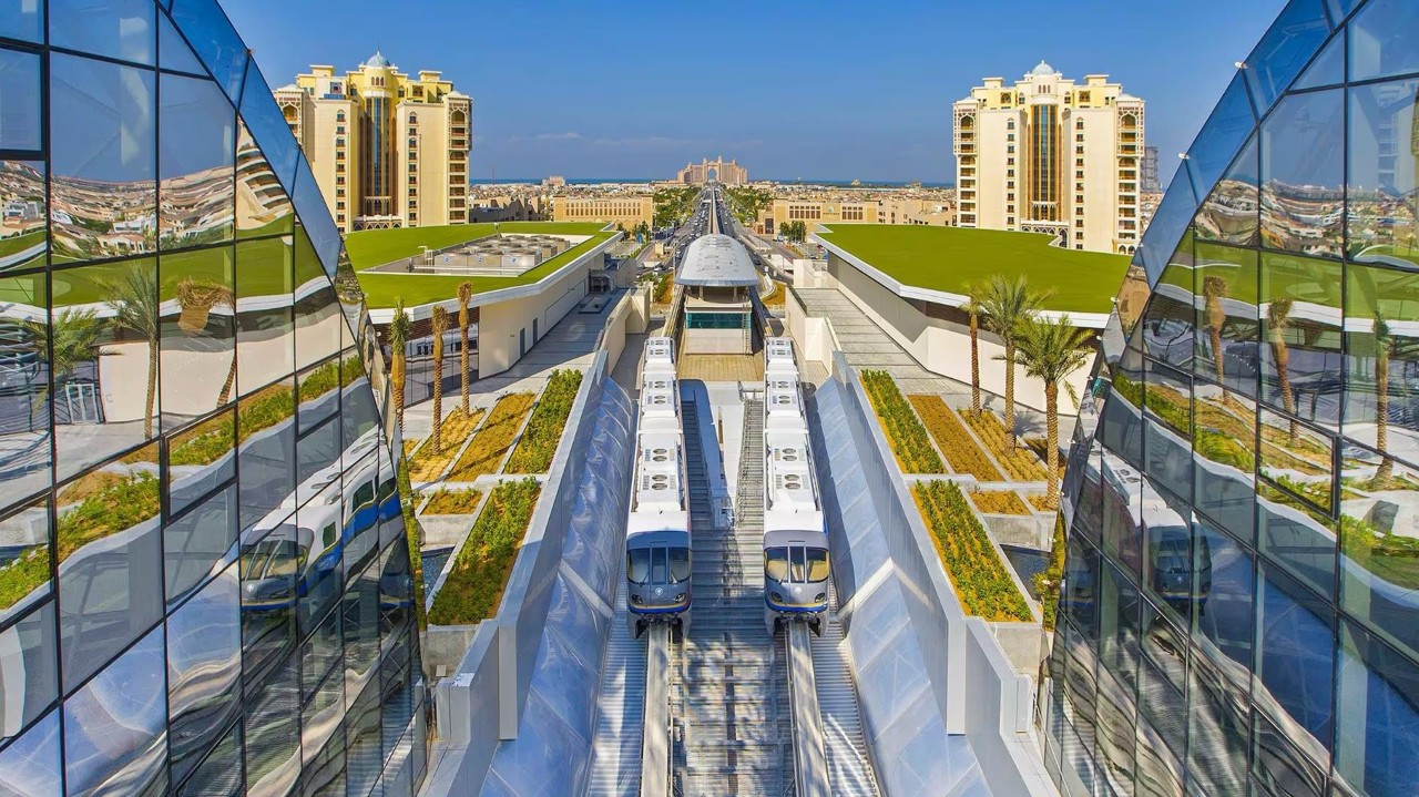 Palm Jumeirah Monorail advertising company