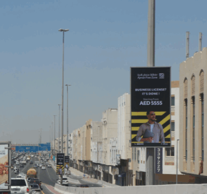 Lampposts Advertising in Sharjah